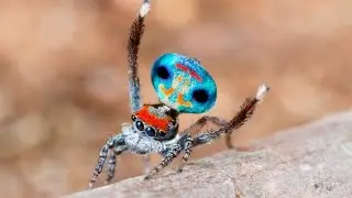 Peacock Spider 9 (Maratus amabilis)