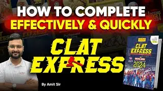 How to Complete CLAT Express in Record Time! 📚 Law Prep Tutorial