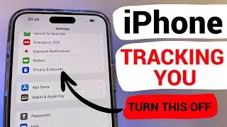 iPhone отслеживает, отключайте это
