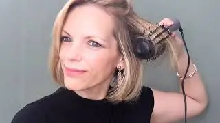 How to Hot Brush Short Hair - How to Get Body Into Fine Hair With The Remington Radiance Styler