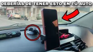 SOPORTE para CELULAR en tu auto: As&iacute; debes de instalarlo correctamente
