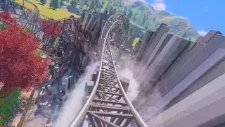 Taron Phantasialand with rollovers!!!! In Planet Coaster 2 Onride POV first row (route different)