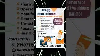 +91 97907 71614 |  KHS Sterile Solutions | Trusted Partner in Cleanroom  Sterile Technology