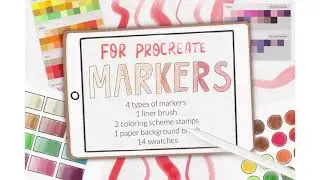Markers for Procreate