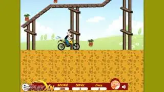 Popeye Motorbike Ride&Stunts