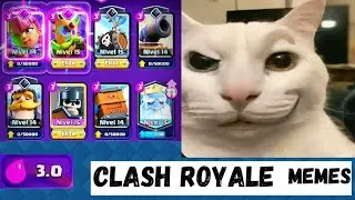 PARTIDA CLASH ROYALE con MEMES