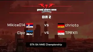 🔴mikica014 (SER) x chrioto (ALE) | GTA SA NMG Championship | DIA 2🔴
