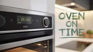 How to set your AEG oven to come on automatically!
