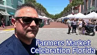 Celebration Farmers Market And Let's Talk A Bit About Jake's Progress And Cruising!