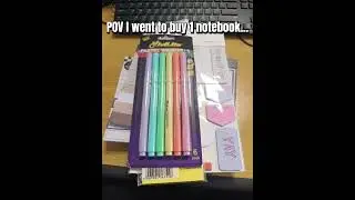 I needed a notebook. My ADHD brain wanted dopamine & novelty #adhd