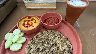 बाजरे की मसाला खोआ रोटी बनाने का आसान तरीका  recipe by Somya’s kitchen मोटी रोटी , देसी खाना 