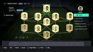 Fifa 21 First XI SBC cheapest method 1 loyalty required (Hybrid Leagues)