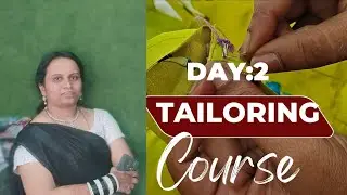 Day 2:చేతి కుట్లు ఎలా వేయాలో తెలుసుకుందామా #dailyritual #digitalmahila #drashlesha #safiya