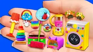 29 EASY MINIATURE REALISTIC HACKS IDEAS FOR BARBIE DOLLHOUSE