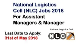 National Logistics Cell Jobs 2018