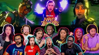 MCU Fans React SHOCKINGLY To KATE BISHOP AND 'RIRI's' DEATHS | Marvel Zombies Ep 1 Reaction Mashup 