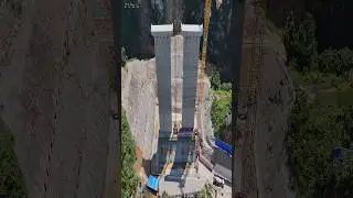 EARTH HIGHEST DEEP MOUNTAIN BRIDGE - LIUCHEHE BRIDGE Anpan Expressway #bridge #civilengineering