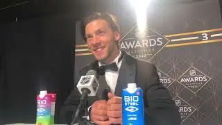 Kris Letang talks about his Masterton Trophy win
