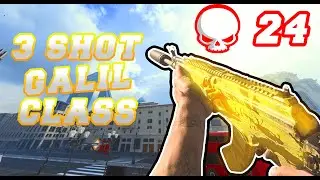 BEST CR-56(GALIL) CLASS FOR WARZONE! IT 3 SHOTS! SEASON 4 WARZONE GAMEPLAY. 24 SOLO KILLS