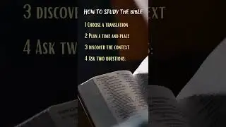 How to study the bible  #biblestudy #bible #studytheword #studythebible