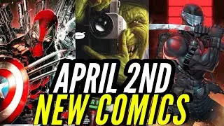 NEW COMIC BOOKS RELEASING APRIL 2ND 2025 DC  MARVEL COMICS PREVIEWS COMING OUT THIS WEEK #comic