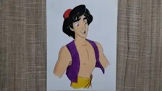 How to Draw Princess Jasmine | Disney Aladdin
