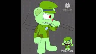 Bloodlust Flippy (Sam&rsquo;s Studios Madness Speedpaint)