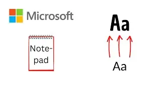 How to change Font & Size in Microsoft Notepad | JC Technologies