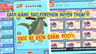 Hướng dẫn c&aacute;ch n&acirc;ng sao Pokemon huyền thoại cực k&igrave; đơn giản trong game elf explorer | Tnhan Gaming