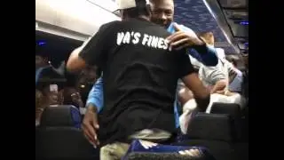 Michael Jordan congratules Allen Iverson on making Hall Of Fame