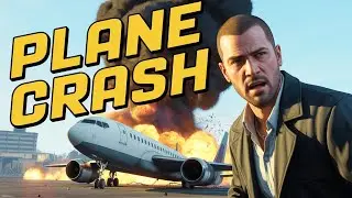 GTA San Andreas Plane Crash Mission 😱 | CJ New Dress | Hard Mission Gameplay