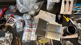 Mack Brush Company unboxing. Ronan Pinstriping starter kit first looks. Str8lines coach liner brush