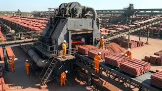 Inside the MASSIVE Clay Tile Factory Process &ndash; How Roof Tiles Are Produced at Scale (Full Process)