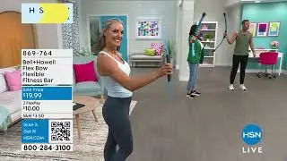 Bell+Howell Flex Bow Flexible Fitness Bar