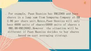 COST AVERAGING STRATEGY ||| MATH KSSM FORM 3
