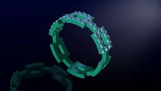 How To Design A Ring With Matrix 8 Gemvision 309 #umphumrin #jewelrydesign #trending