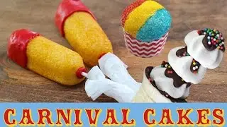 CARNIVAL CAKES Cupcakes, Twinkies & Super Bowl Treats | My Cupcake Addiction | Elise Strachan