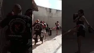 TREINO CIRCUITO, BOXE &Eacute; THAY KICK ARTE MARCIAL MESCLADA MUAY THAY TRADICIONAL &Eacute; KICKBOXING. PARTE 2.