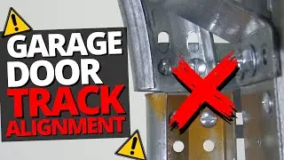 Proper Garage Door Track Alignment for Residential Overhead Doors in Dallas Fort Worth TX