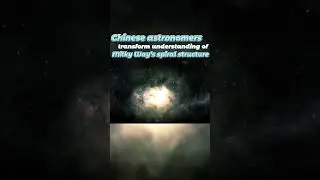Chinese astronomers transform understanding of Milky Way's spiral structure#china #space #astronomy