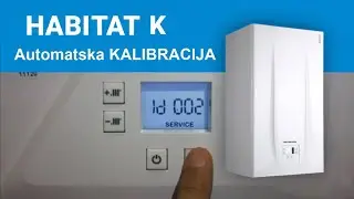 Gasni kotao HABITAT K - servisna uputsva automatska kalibracija