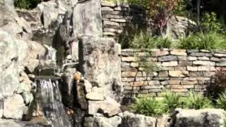 Pacifica Landscape Works BCLNA Award winning project, waterfall video!