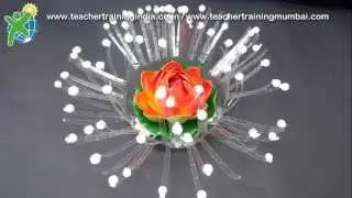 DIY -  Transform a soda bottle into a vase