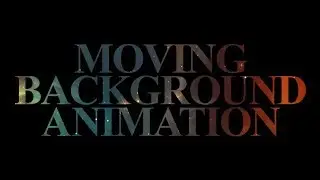 Moving Background Of Text Animation with HTML and CSS only