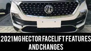 MG HECTOR FACELIFT 2021|SHARP|DCT|FEATURES|SPECS|MOTORBHP