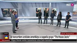 Ar koncertiem uzstāsies amerikāņu a capella grupa 