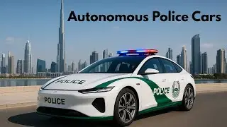 Dubai&rsquo;s AI Police Patrol Cars &mdash; unmanned law enforcement vehicles