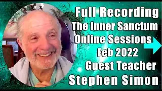 ✨Stephen Simon Making Movies,  Speaking with Spirit in Afterlife, The Inner Sanctum Sessions
