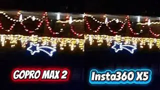 NOCNY ZOOM: Insta360 X5 vs GoPro Max 2 | Test w ciemności