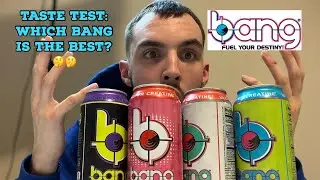 Taste Test: Which Bang Energy flavor is the best? 👀